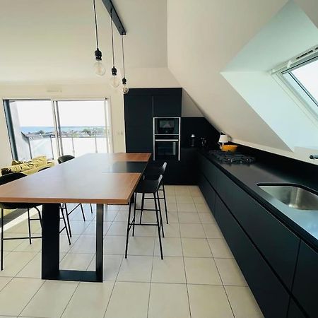 Appartement Lumineux Et Spacieux, Terrasse Et Parking Prive Concarneau Exterior foto